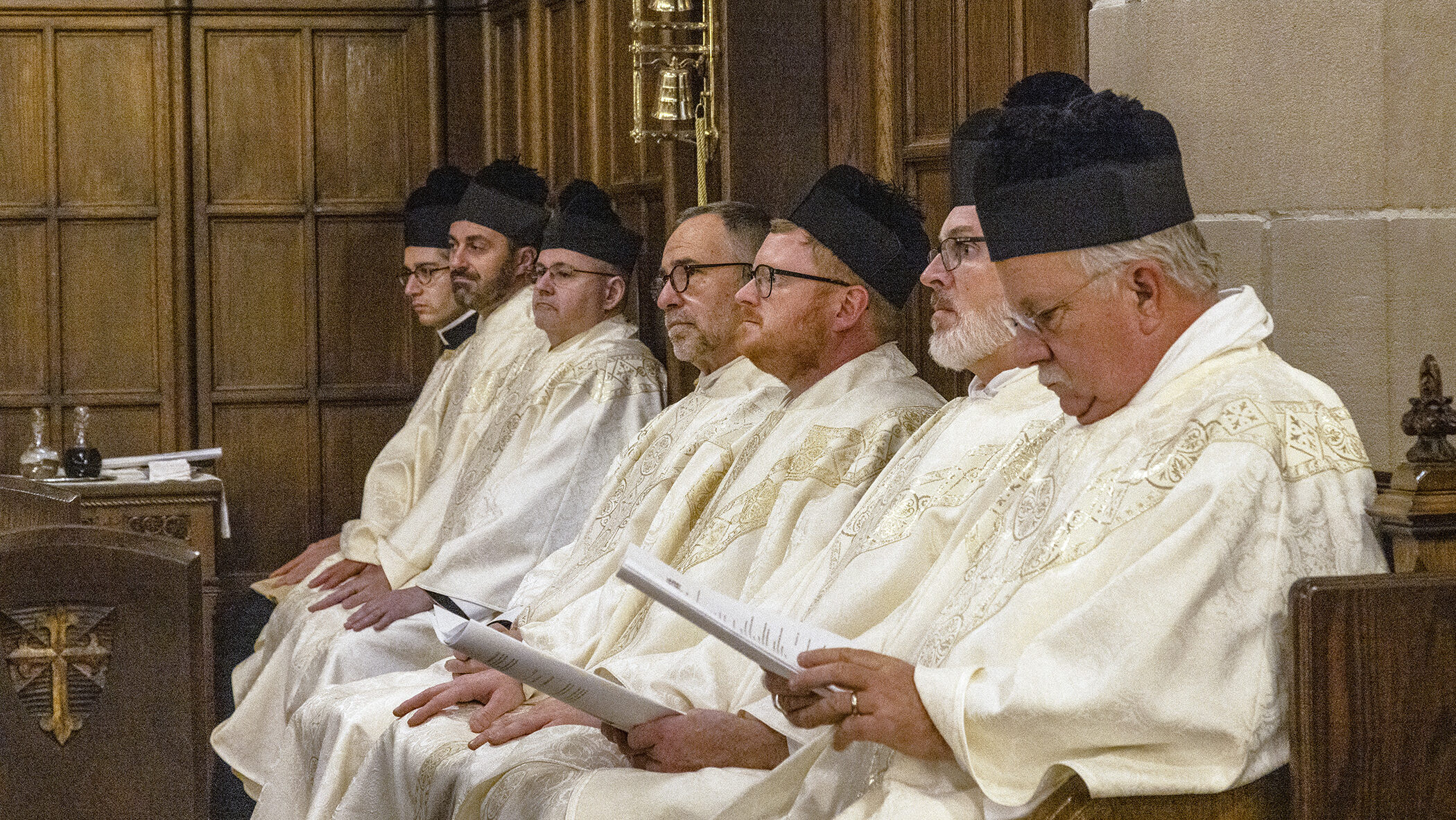 Priests present at the Ordination of Fr. Baker to the Diaconate
