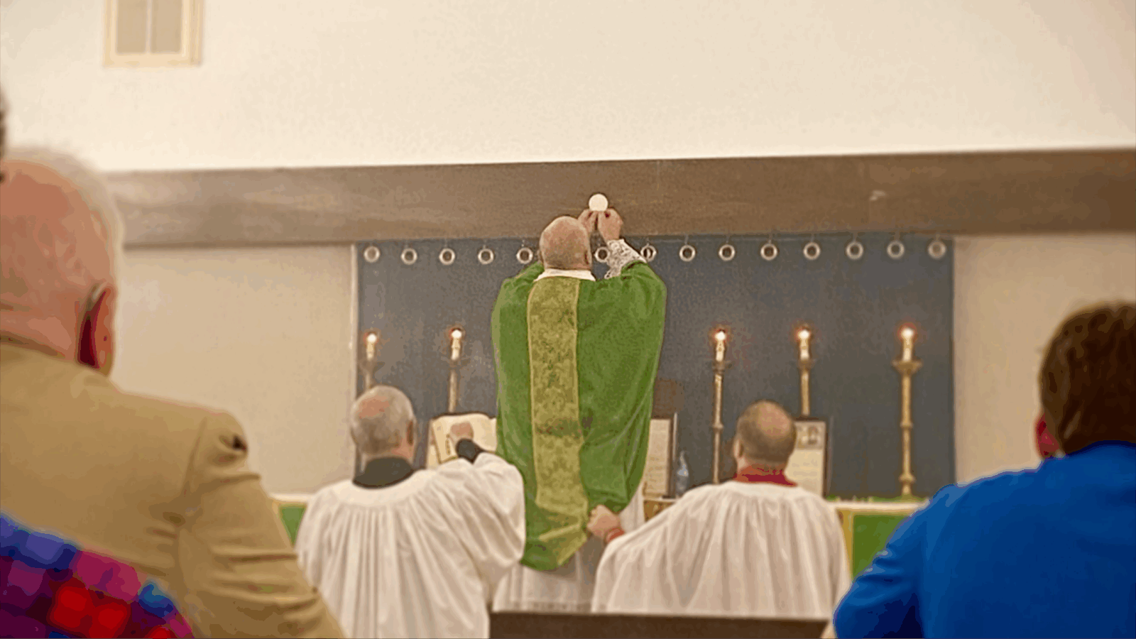 Mass at our Dayton Chapel